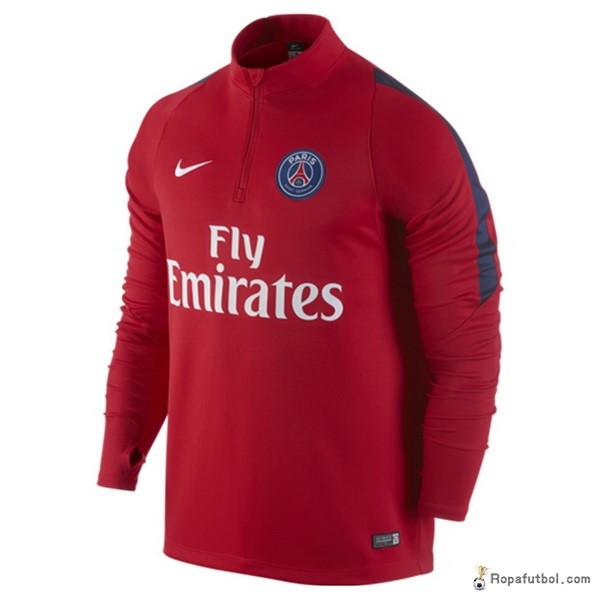 Sudadera De Training Paris Saint Germain 2016/17 Rojo